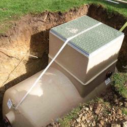 septic tanks and sewer works